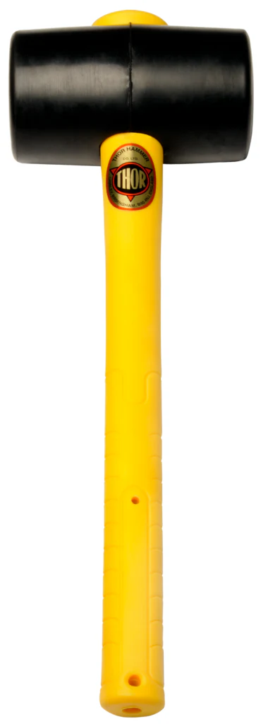 Thor zwart rubber hamer Kop 64 x 113 mm