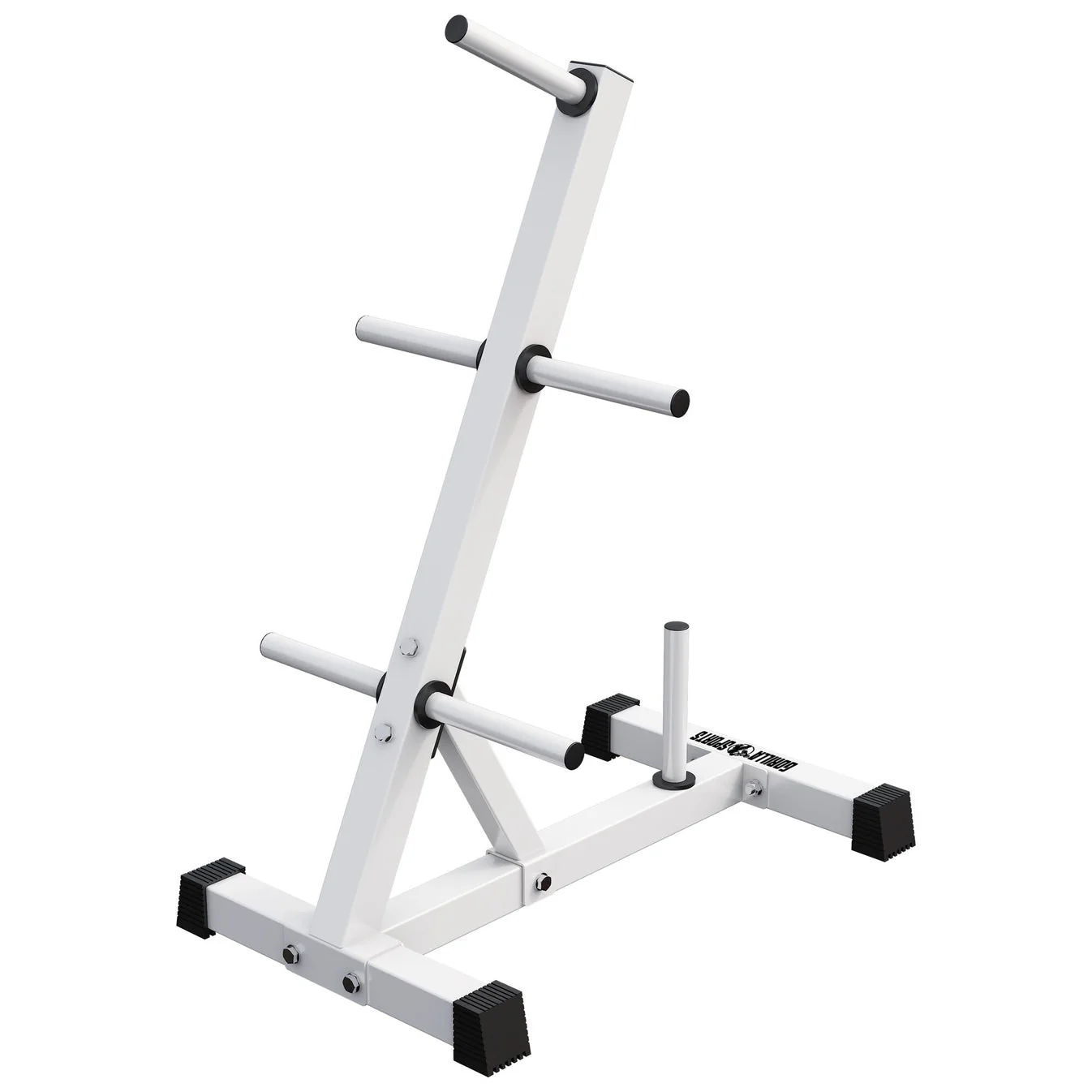 Schijvenstandaard Schuin Wit – 30 mm