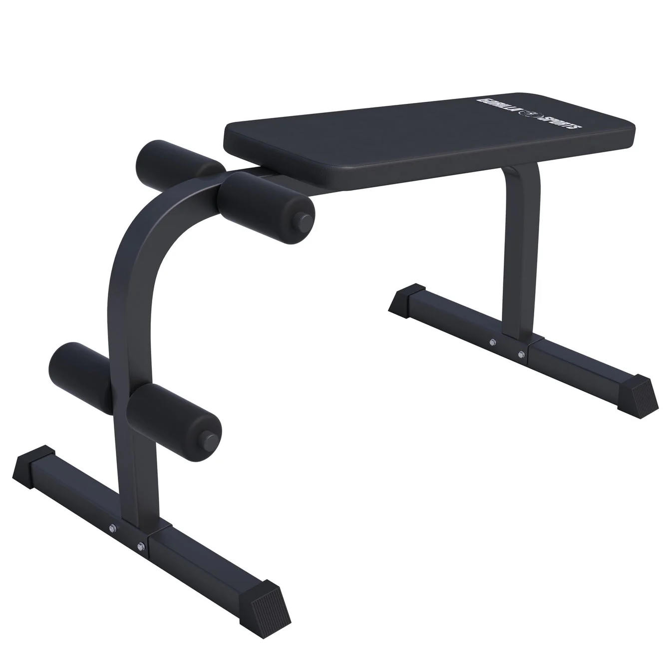 Halter- En Buikspierbank zwart