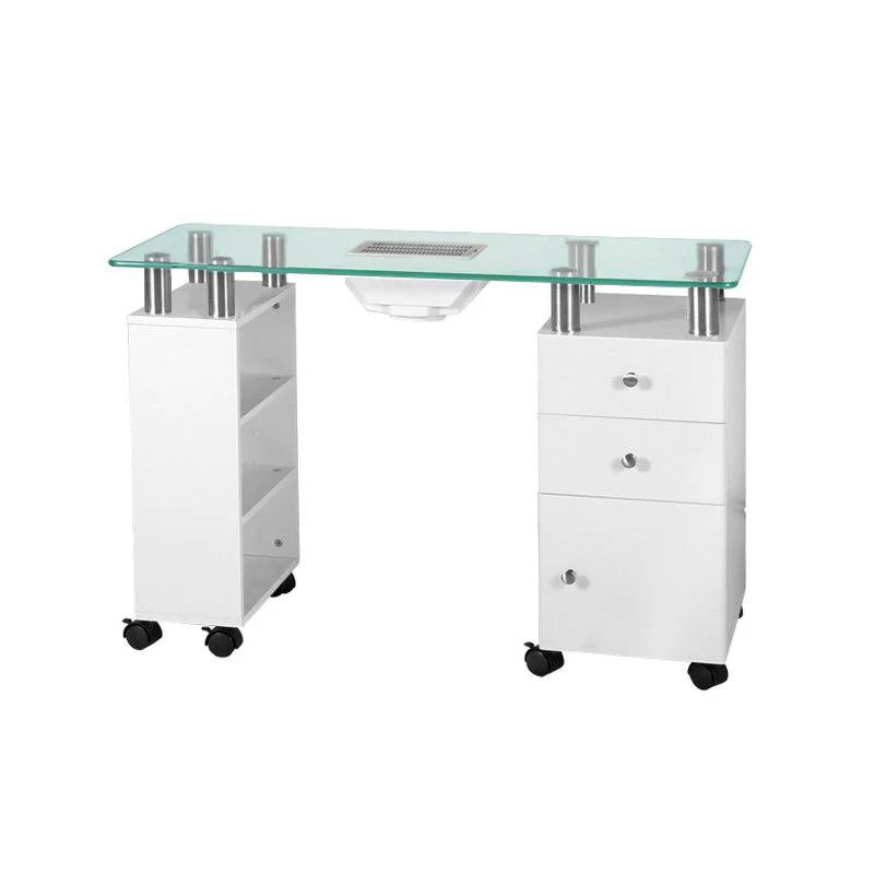Manicure Tafel met Afzuiging 013B Wit