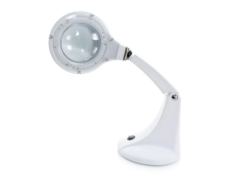 Loeplamp LED 30 SMD 5D op Standaard Elegante Mini Wit
