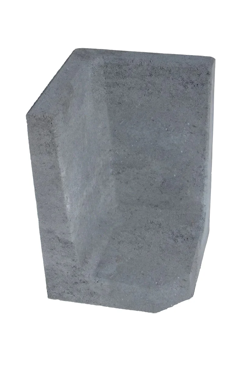 Hoek L-element 60x40x40 Antraciet