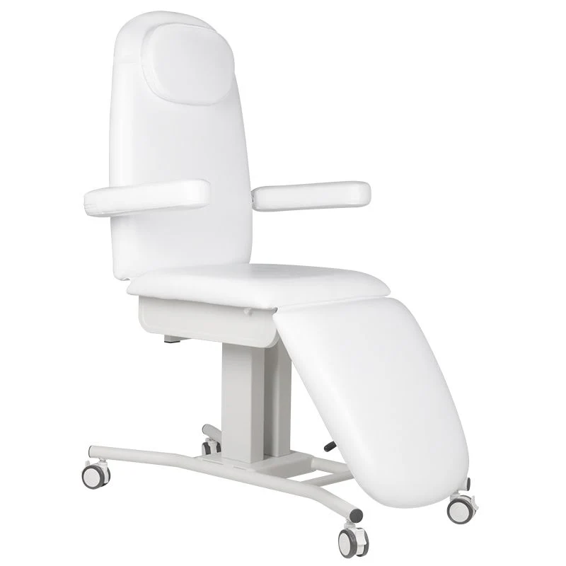 Behandelstoel A-240 Wit met wielen