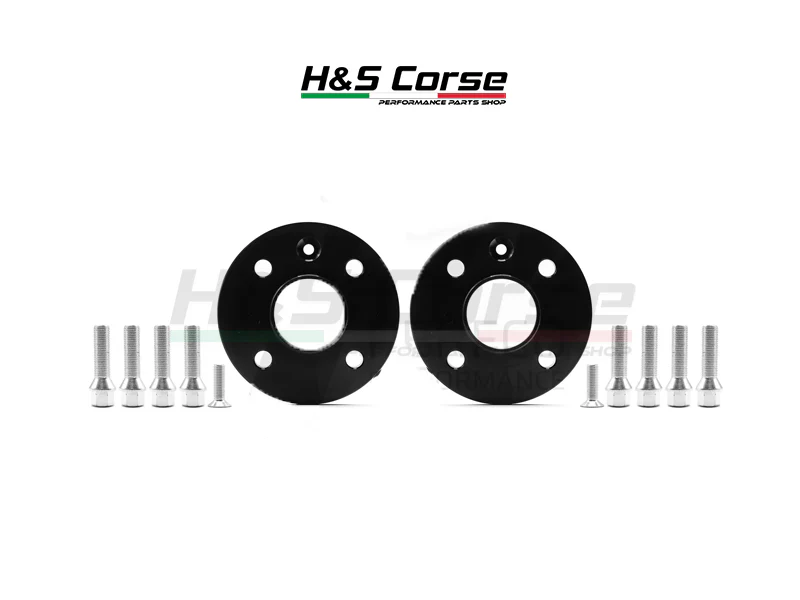 Abarth 500/595/695 – 13mm spacer set zwart