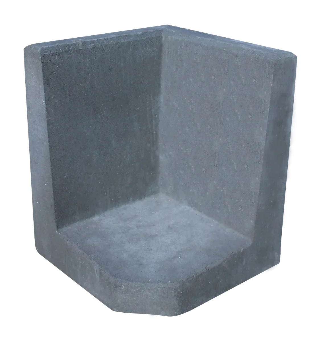Hoek L-element 50x40x40 Antraciet