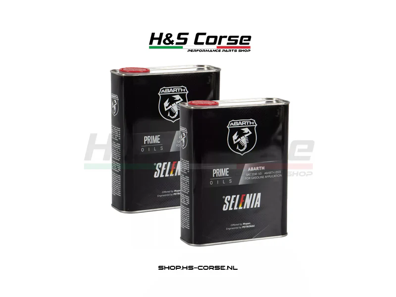 Selenia 10W50 Abarth olie – 2x 2 liter