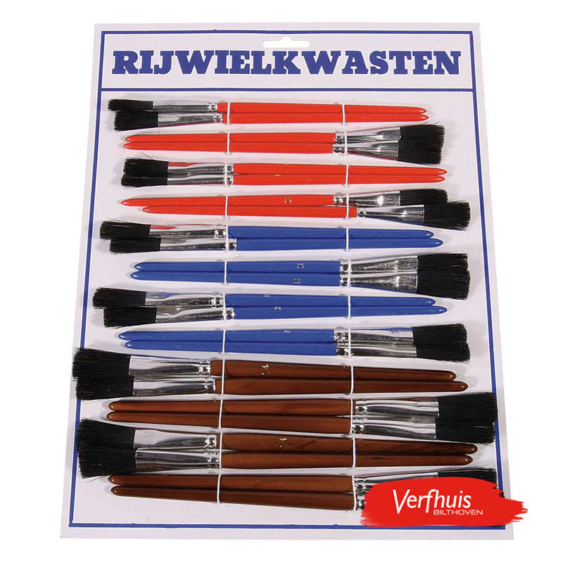 Kaart rijwielkwasten 321                8 x afm. 10, 12 en 14