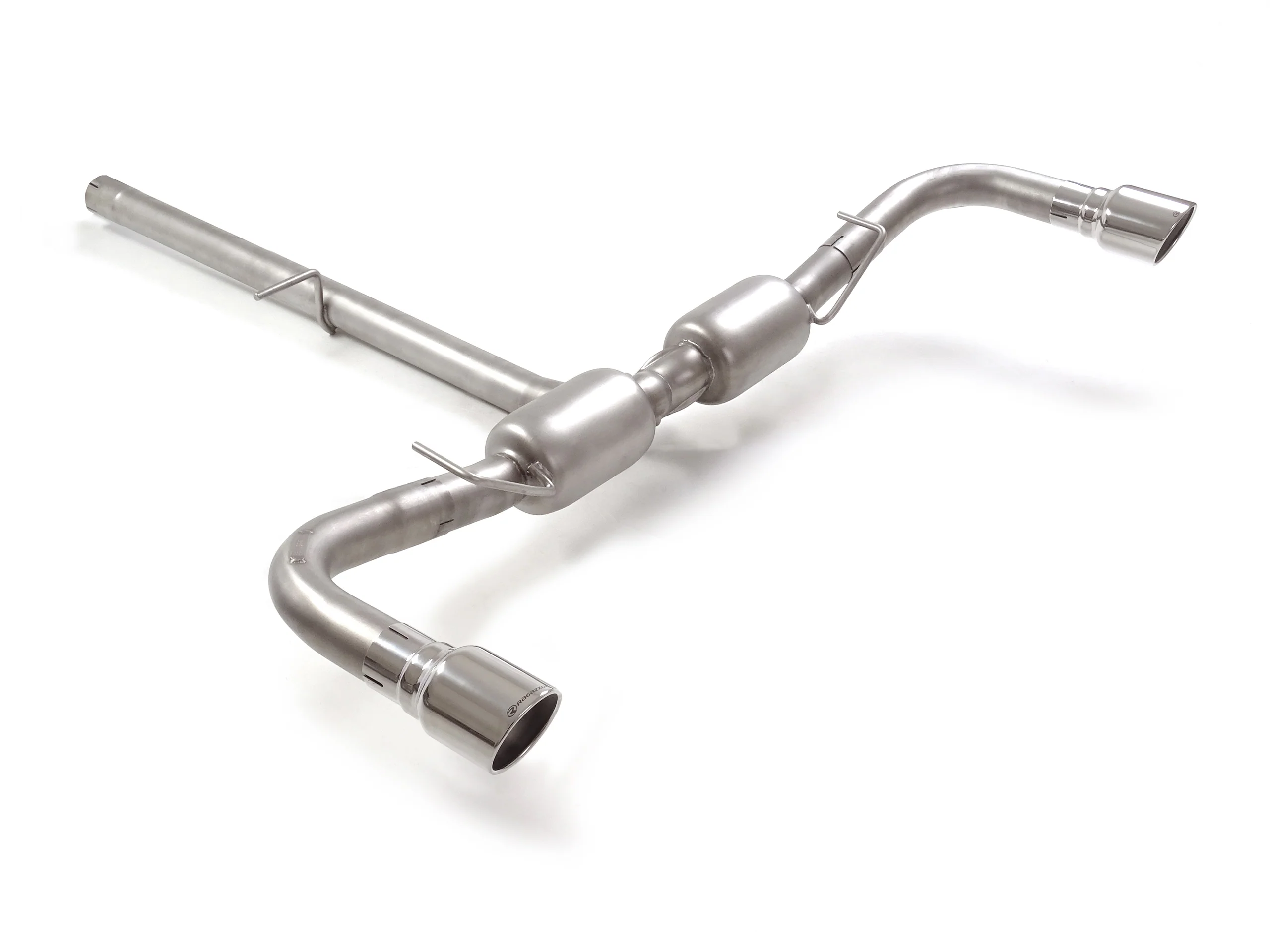 Ragazzon RVS einddemper met sierstukken 90mm – Alfa Tonale 1.5T VGT