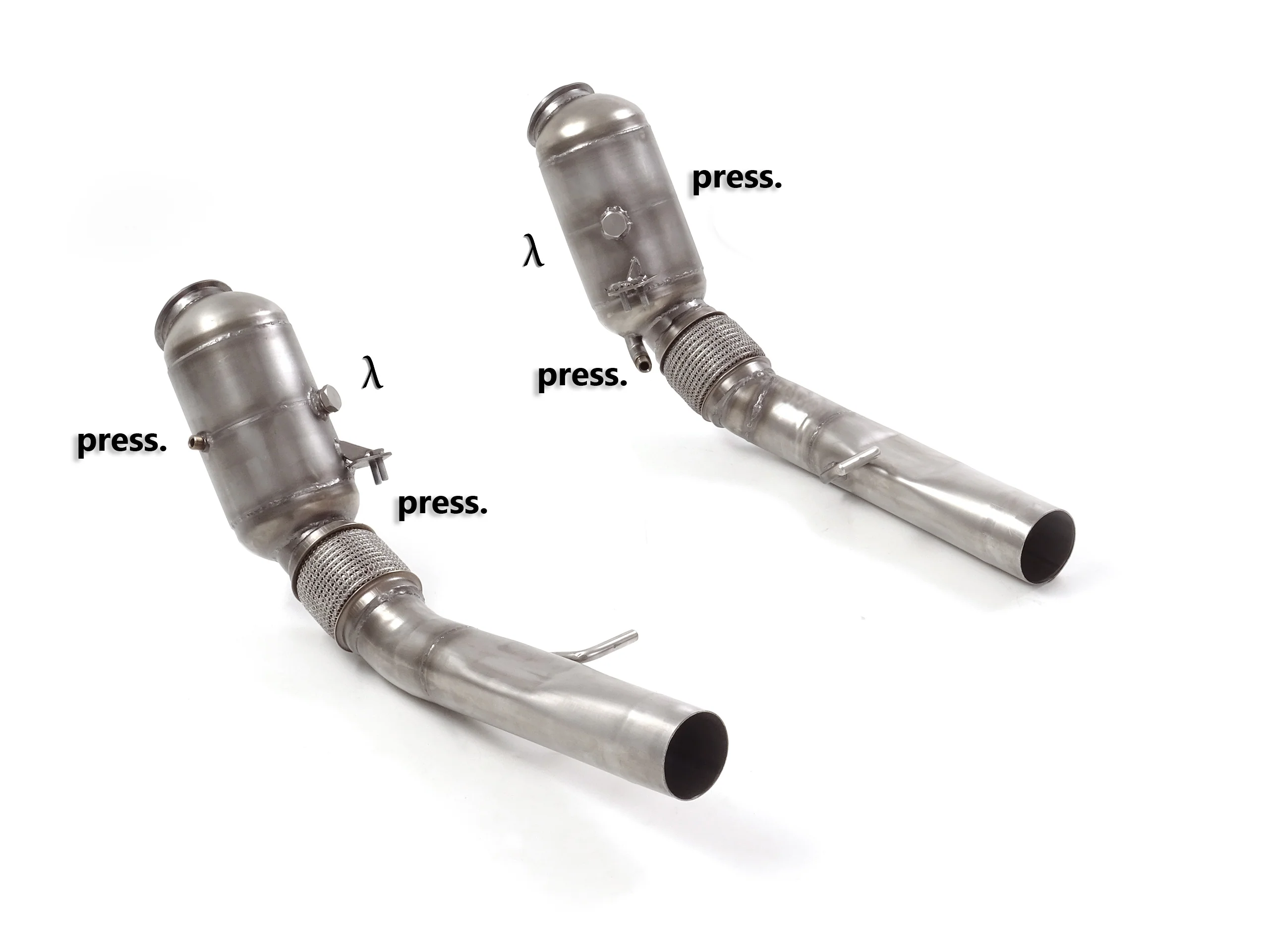 Alfa Stelvio Quadrifoglio – Ragazzon 200 Cells sport metal kat + OPF delete L+R