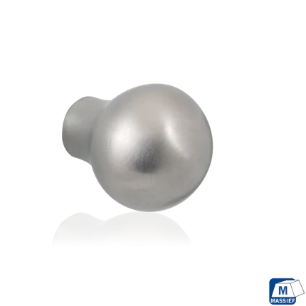 Meubelknop bol rond (diverse afmetingen) | GPF | RVS