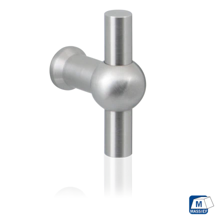 Meubelknop ‘chemin de fer’ | GPF | RVS