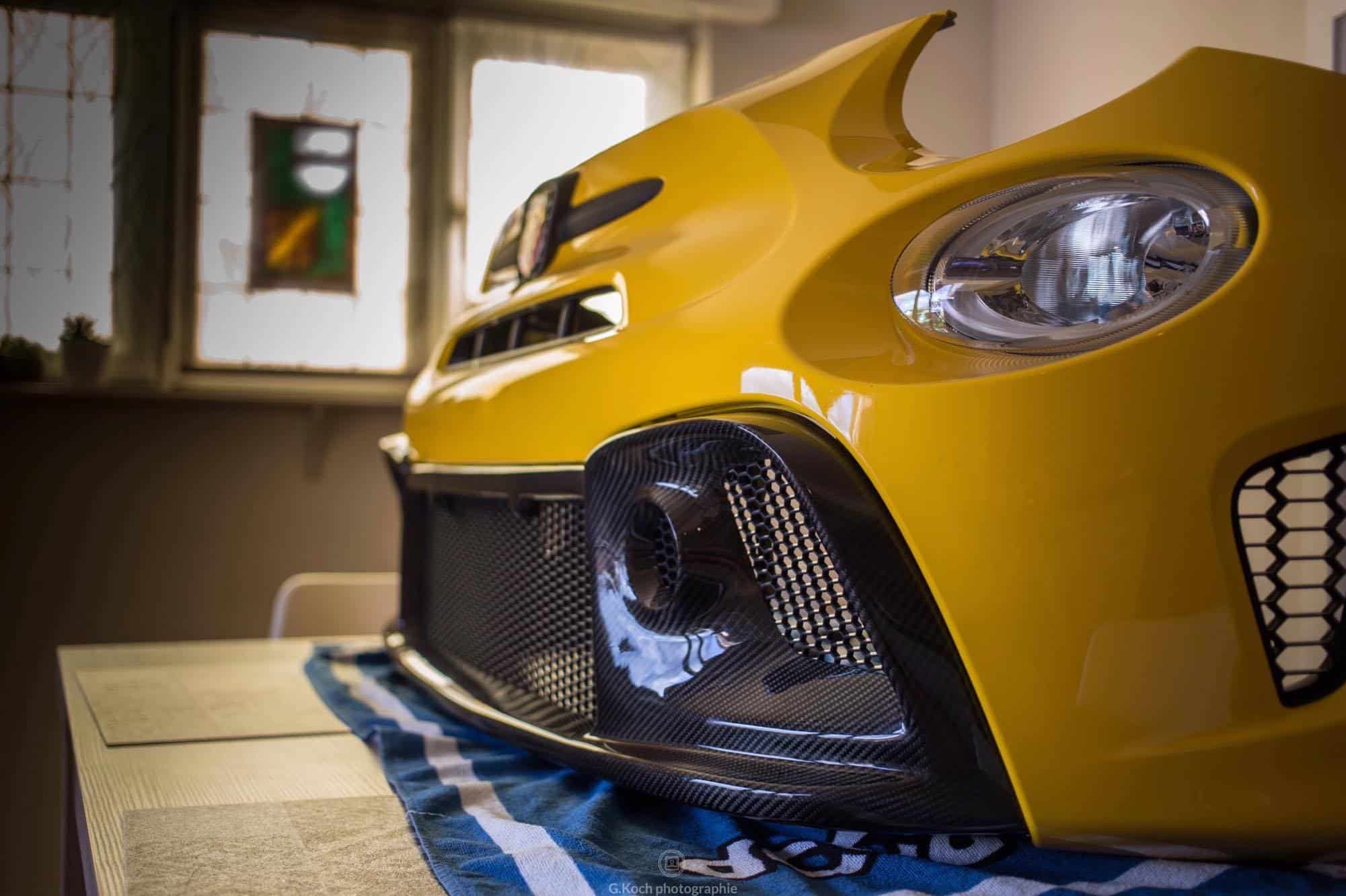 Abarth 595/695 Carbon front bumper  – Serie 4