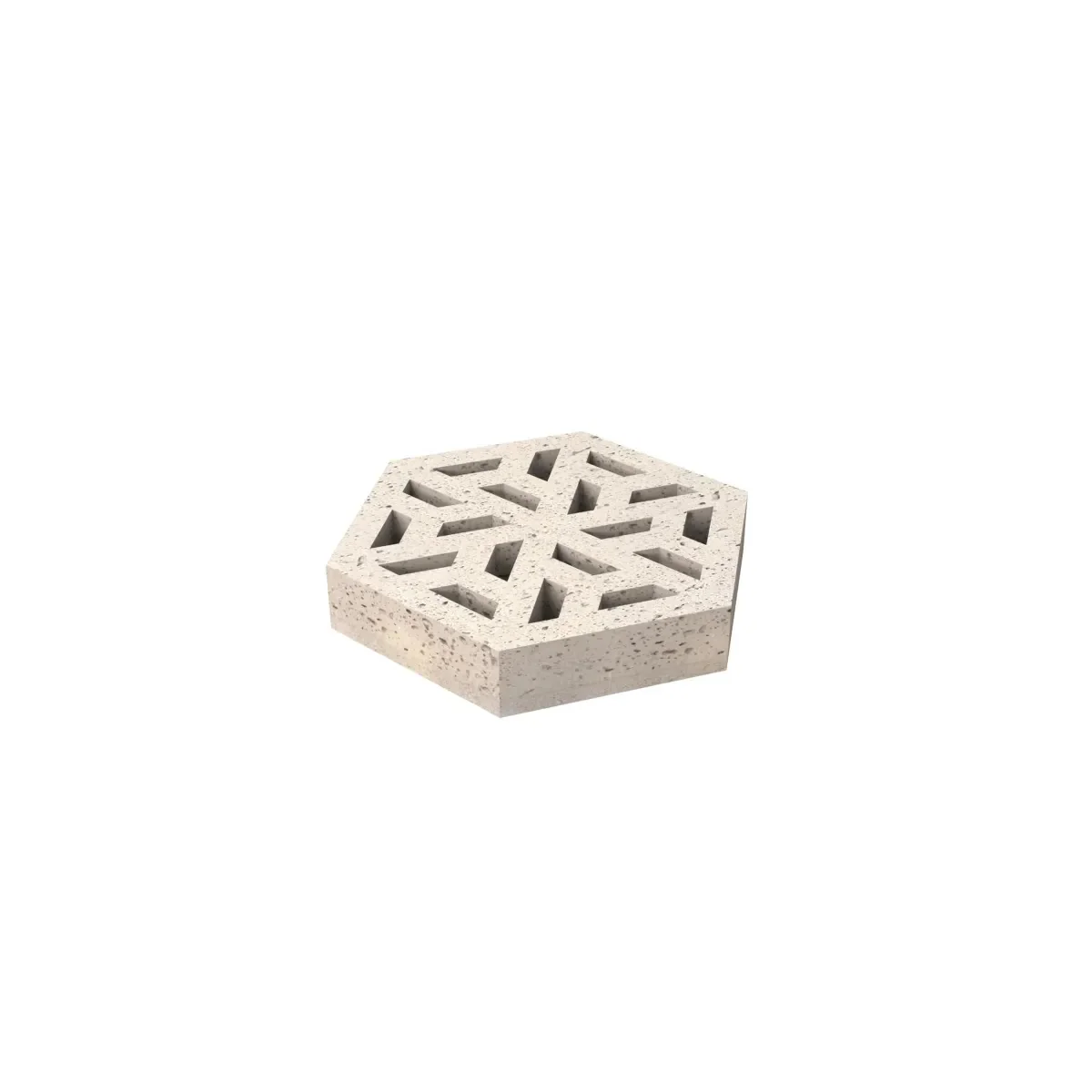 Schellevis Oudhollands Eco-Tegel 37,5×37,5×7 Creme