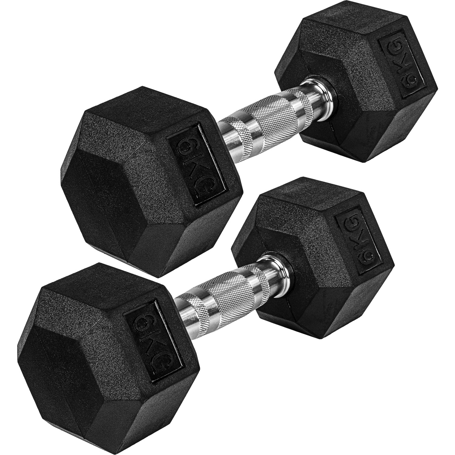 Hexagon Dumbellset 12 kg – 2 x 6 kg