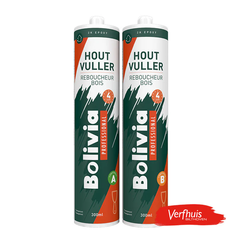 Bolivia Houtvuller Epoxy 2K 4 Uur Set 600 Ml