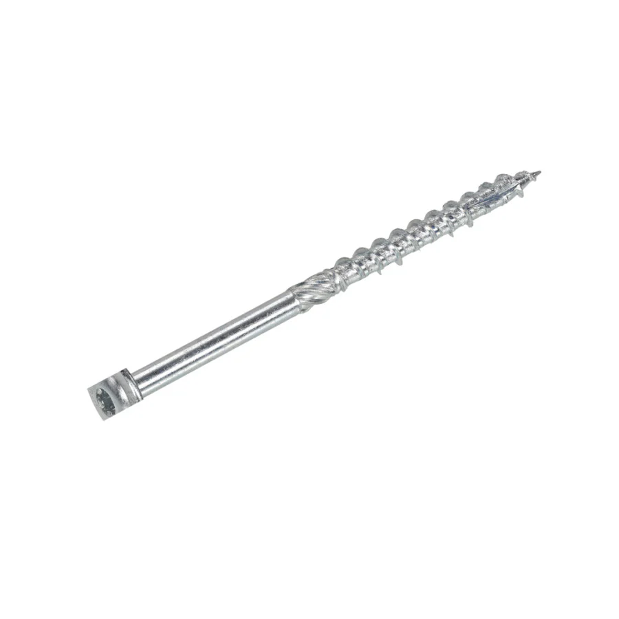 Dynaplus houtbouwschroef – 5.0x80mm [100x] Verzinkt / Deeldraad