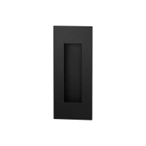 Schuifdeurkom rechthoekig 180x60mm | GPF | zwart