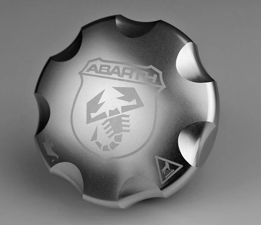 Aluminium oliedop – Abarth 500/595/695