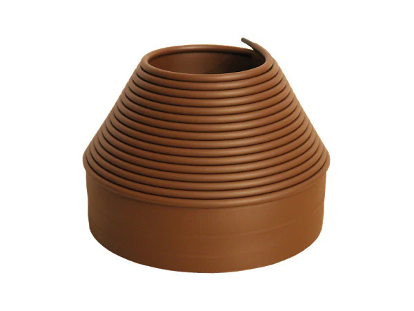 B-EDGE SMART – 6 meter brown  (10 cm hoog x 1 cm dik)