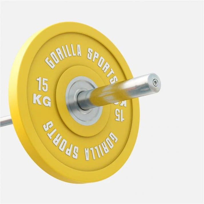 Bumper Plate 15 kg - Afbeelding 2