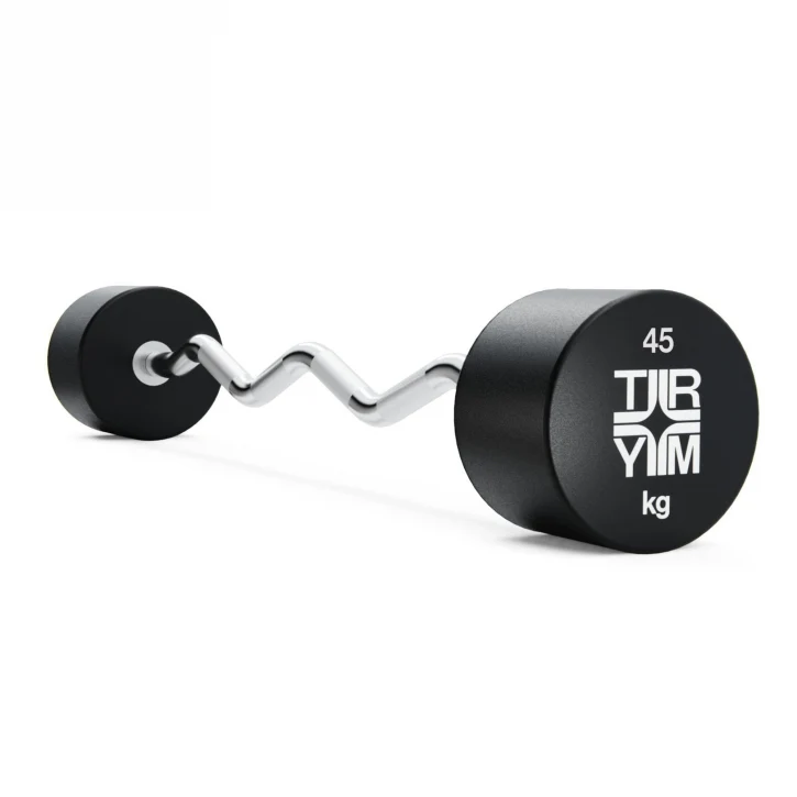 TRYM Vaste halterstrang EZ-curl 45 kg