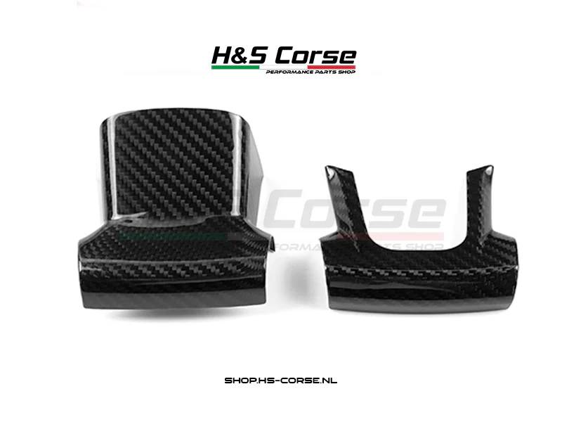 Abarth 500/595/695 – Carbon Onderkant Stuurwiel cover