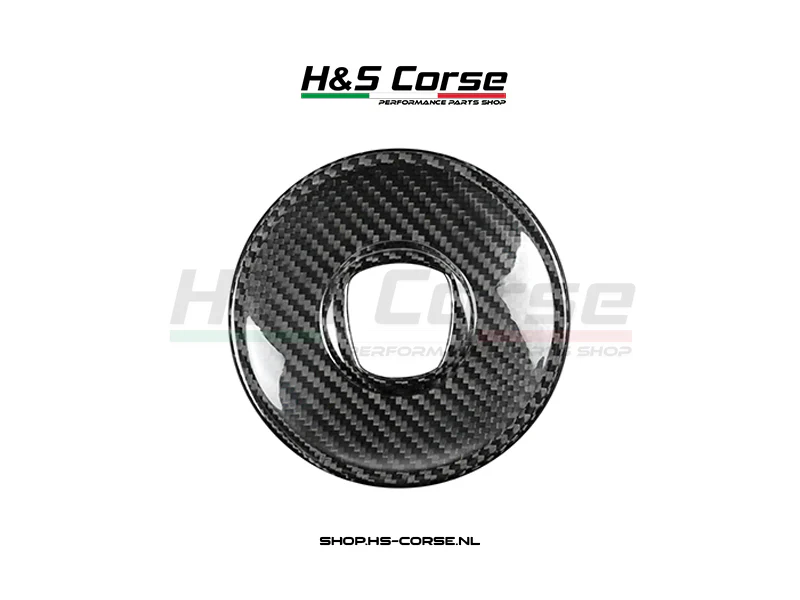 Abarth 500/595/695 – Stuurwiel Airbag cover carbon