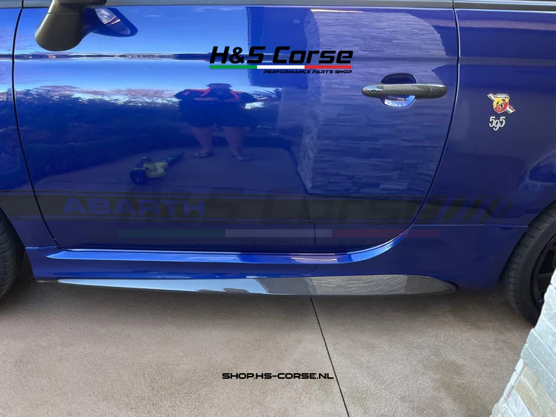 Abarth 500/595/695 – Side Skirts Carbon