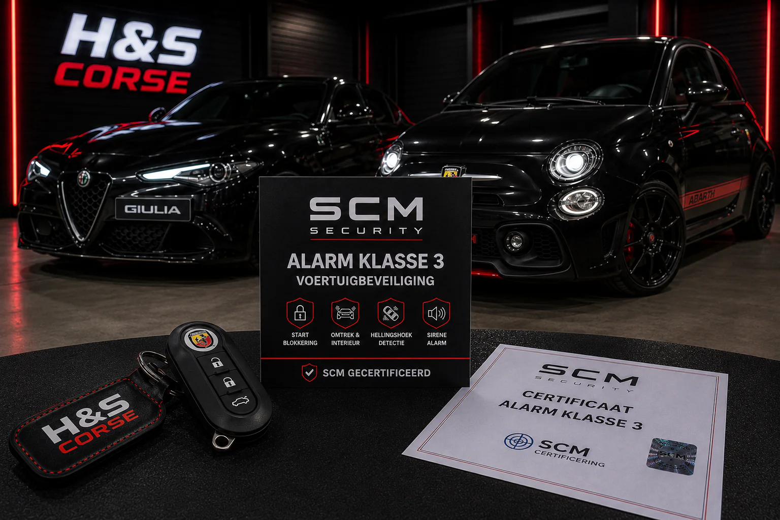 SCM Alarm Klasse 3 systeem – Anti Diefstal