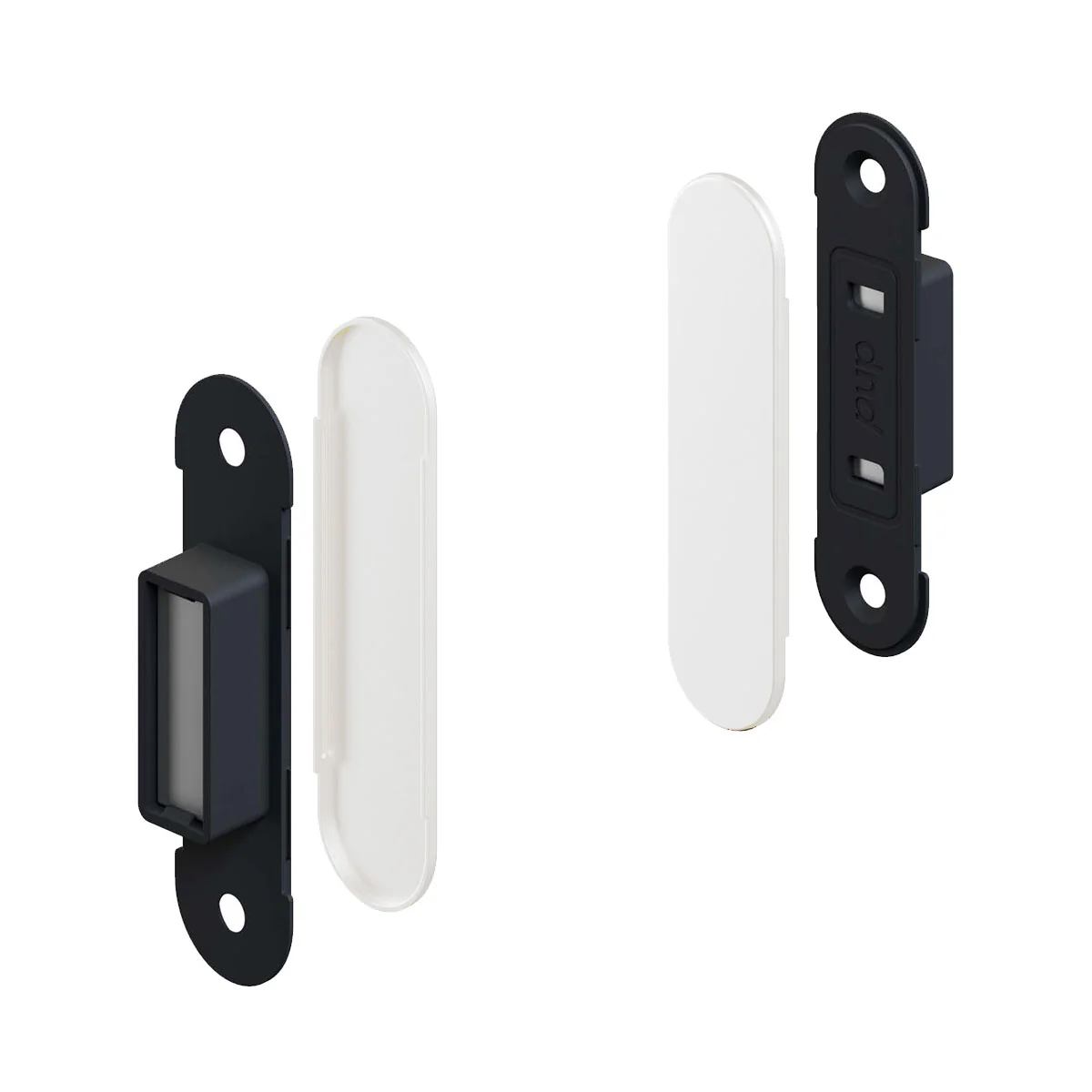 Dynamic Magnetische Deursluiter | Hardbrass | Wit