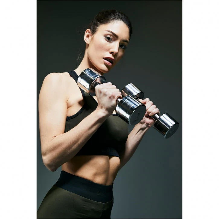 Dumbell 20 kg (1 x 20 kg) Chroom - Afbeelding 3