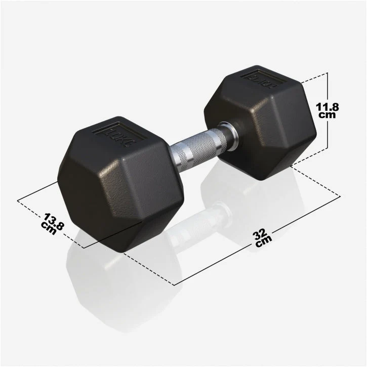 Dumbell hexagon 10 kg - Afbeelding 3