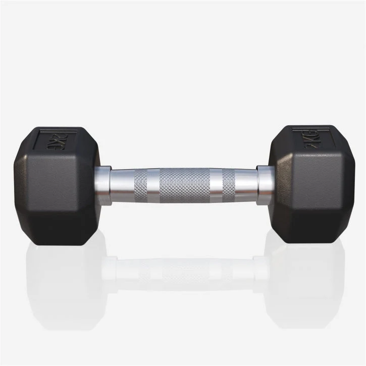 Dumbell hexagon 2 kg - Afbeelding 2