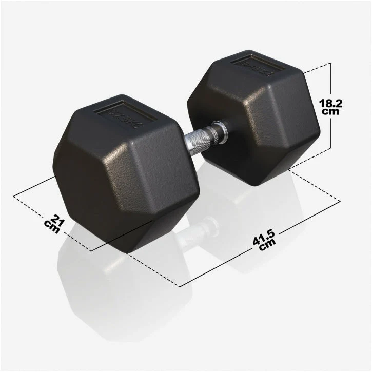 Dumbell hexagon 37,5 kg - Afbeelding 3