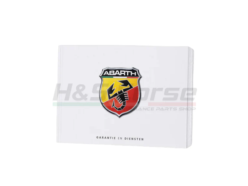 Abarth 500/595/695 Onderhoudsboekje (Garantie/Diensten)