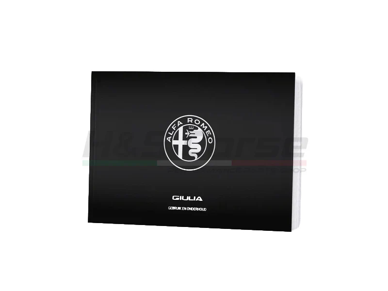Alfa Giulia 2020-2023 Instructieboekje