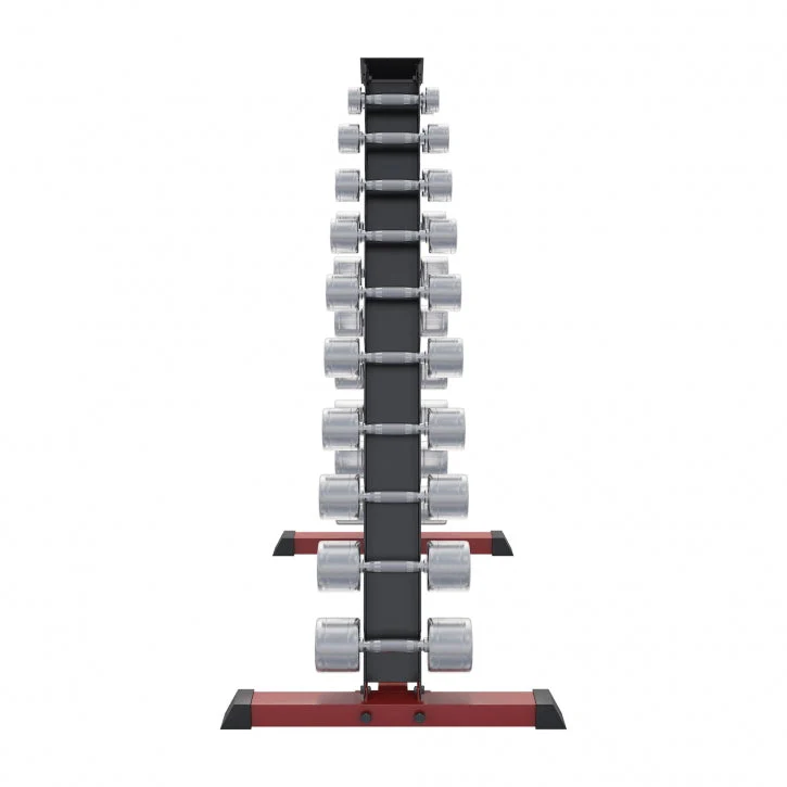 Dumbell standaard met 110 kg Chrome dumbells - Afbeelding 3