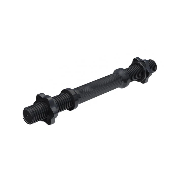 Dumbellstang 35 cm zwart – Schroefsluiting