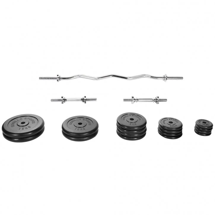 EZ-Curlset 70 kg Rubber - 30 mm - Afbeelding 3