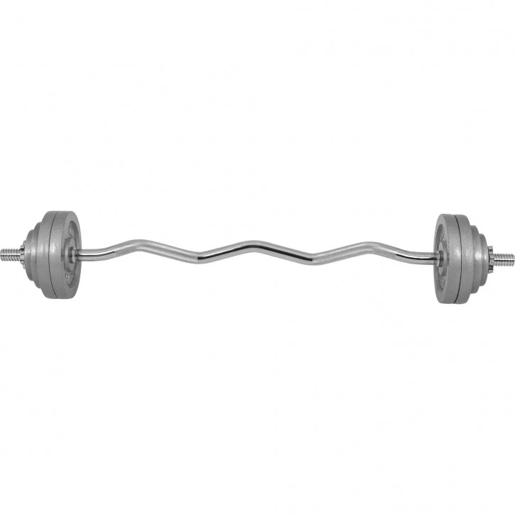 EZ-curlset 35 kg Gietijzer - 30 mm - Afbeelding 2
