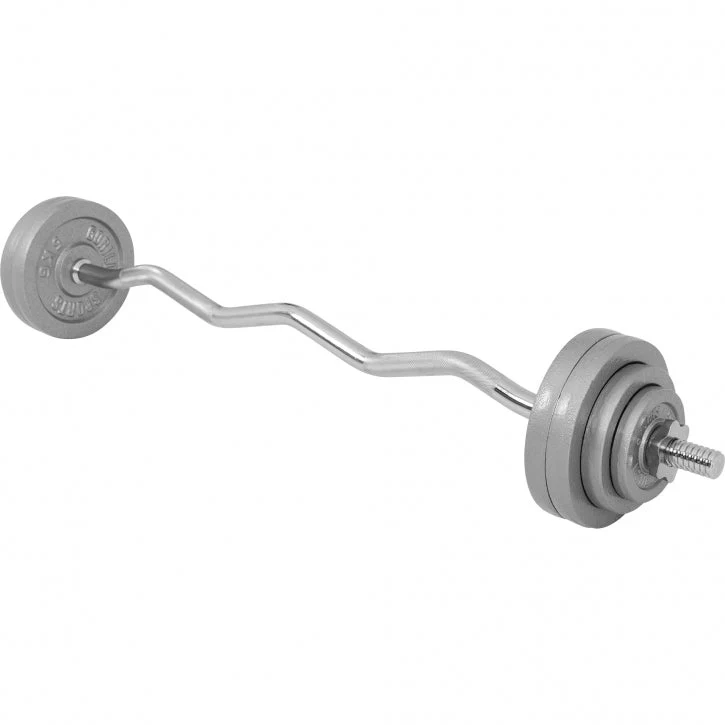 EZ-curlset 35 kg Gietijzer - 30 mm - Afbeelding 3