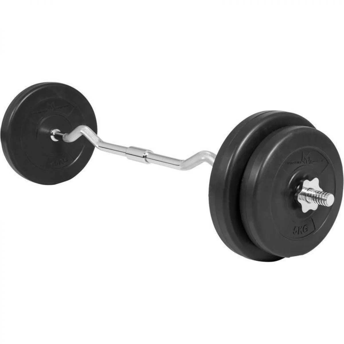 EZ Curl Halterset 30 kg Kunststof – 25 mm