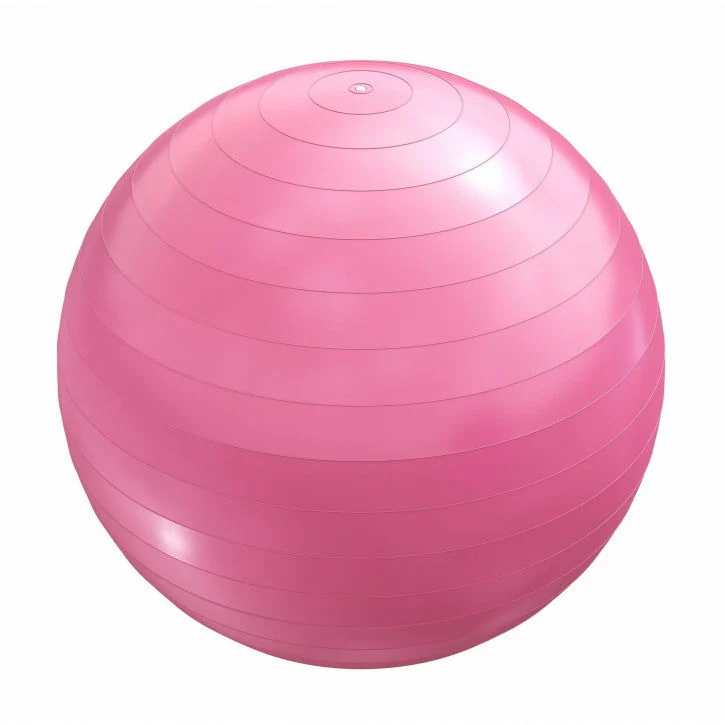 Fitnessbal Roze 55 cm incl. pomp