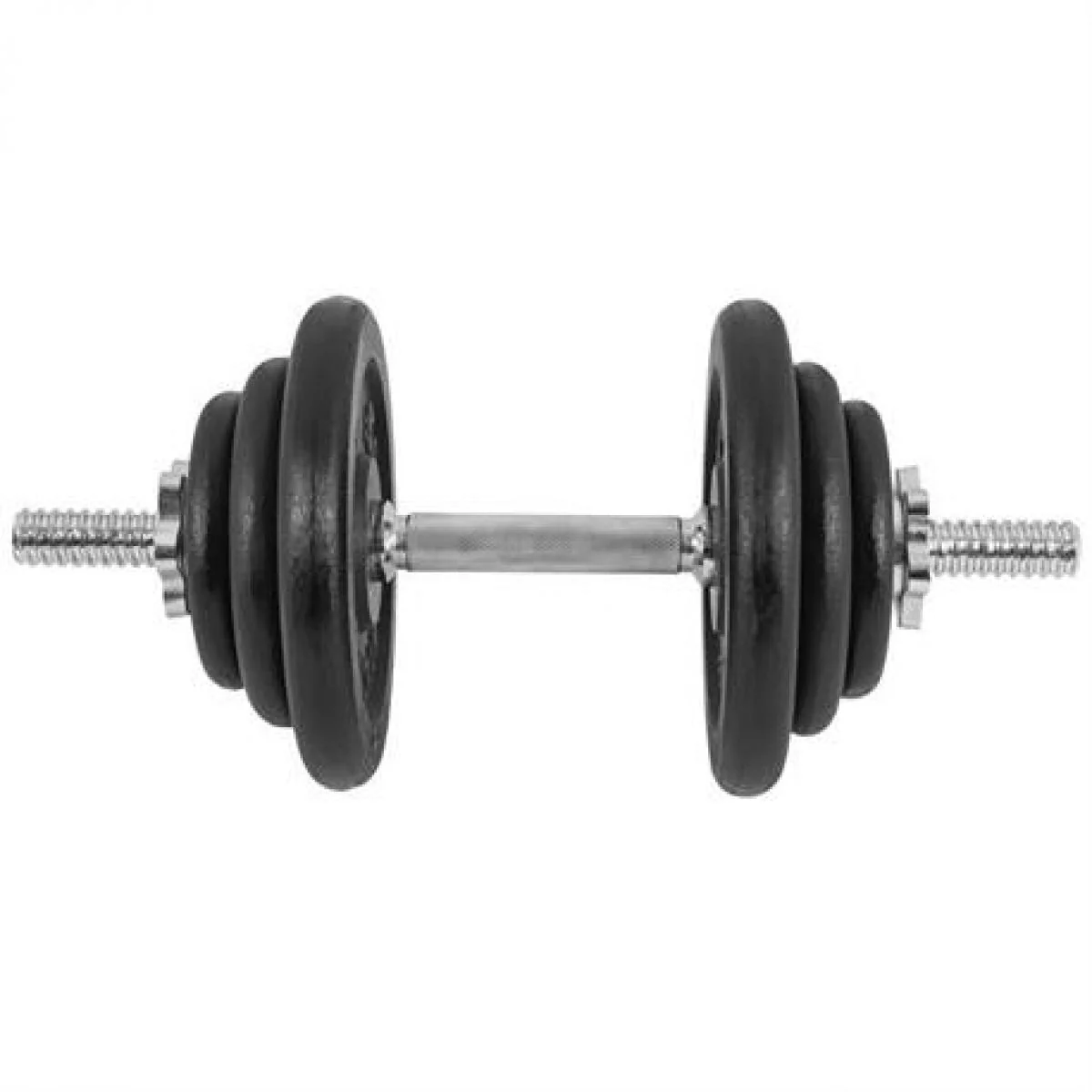 Gyronetics Dumbell 20 kg Gietijzer - 25 mm - Afbeelding 2