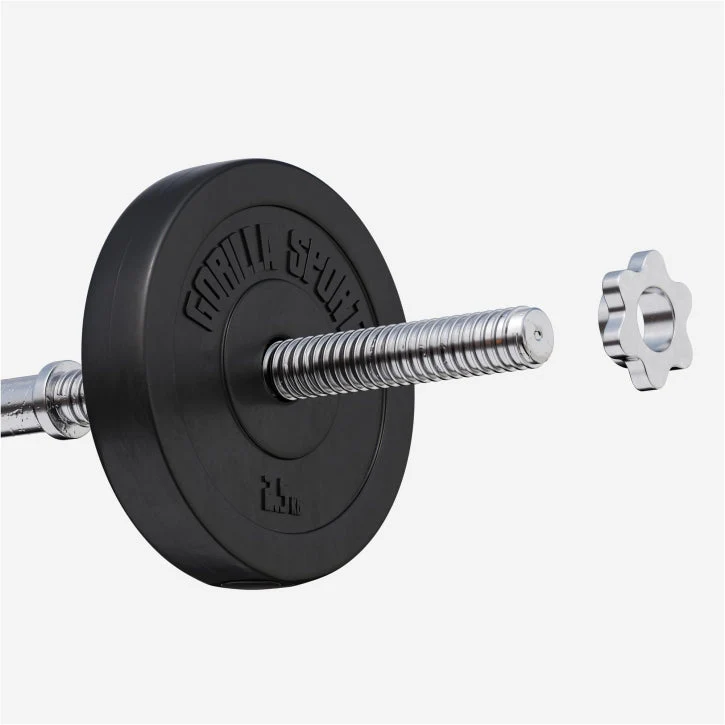 Halterschijf 2,5 kg Kunststof - 30/31 mm - Afbeelding 3