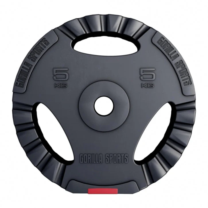 Halterschijf 5 kg Gripper Kunststof – 30/31 mm