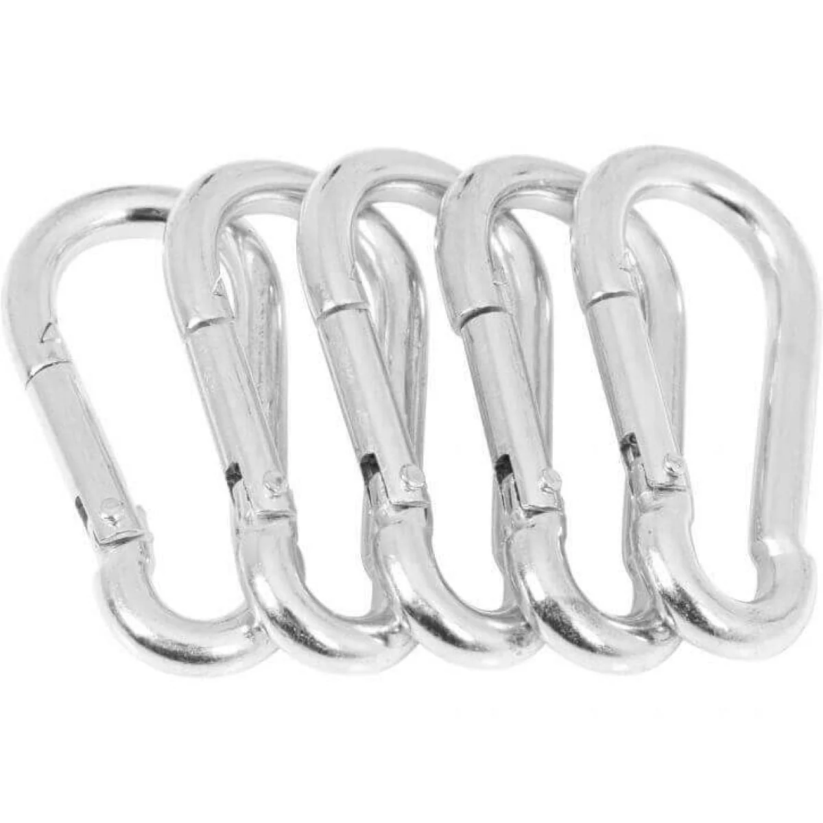 Karabijnhaken 7 mm - set van 5 - Afbeelding 2