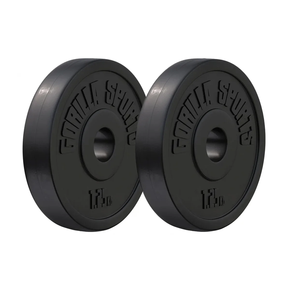 Voordeelbundel halterschijven kunststof 2 x 1,25 kg – 30/31 mm