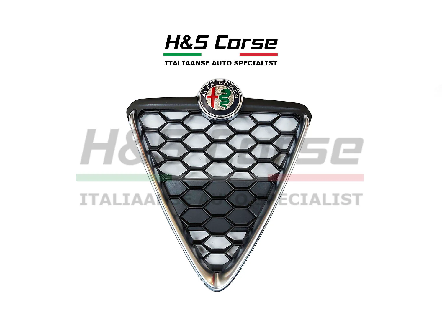 Alfa Giulietta MY2016 Grill – Zilver OF Miron