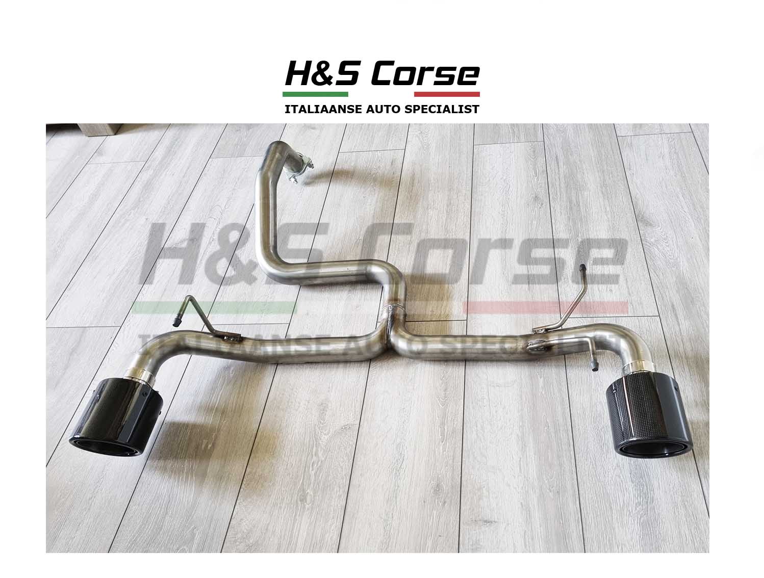 H&S Performance Bombardone Uitlaat – Abarth 500/595/695